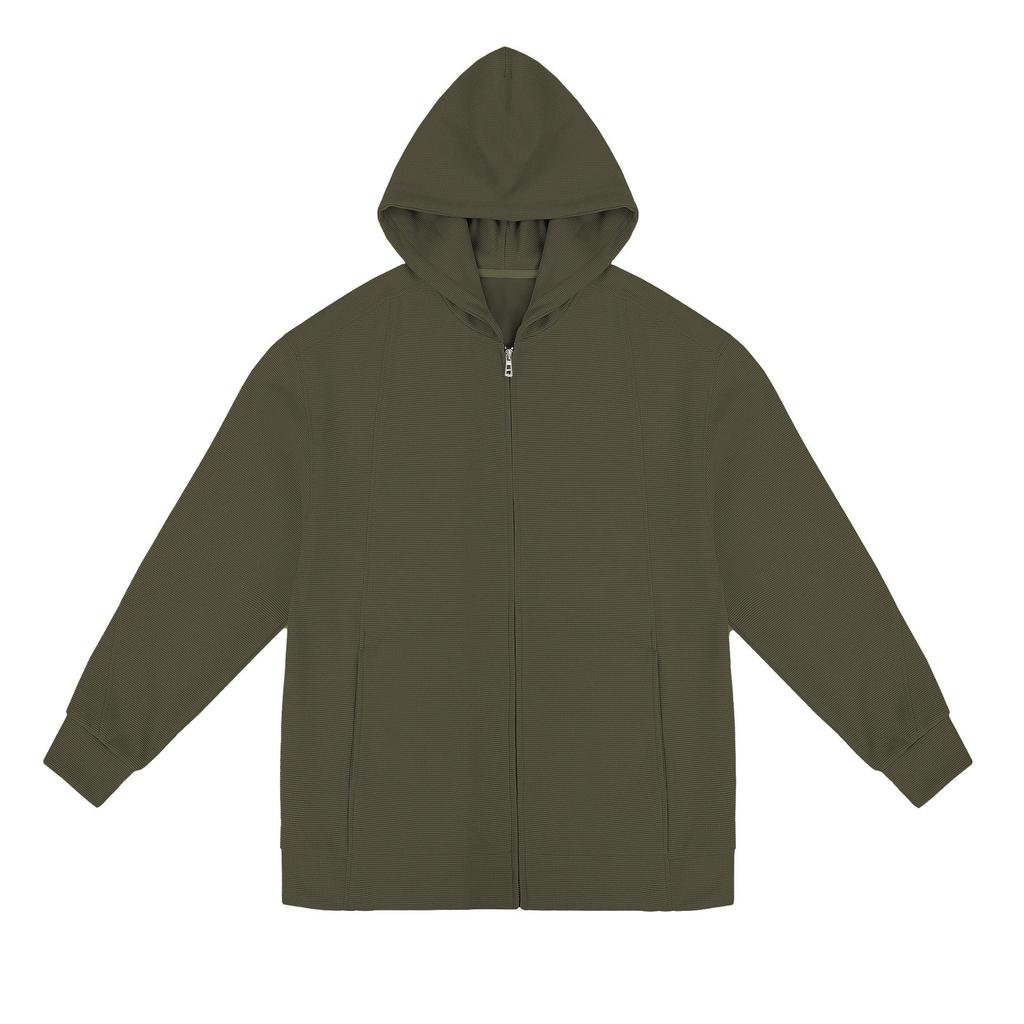 Herren Kapuzenjacke mit Reißverschluss - Herbst/Winter Smart Casual Oberbekleidung mit Taschen (2024)