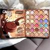 Three-dimensional Eye Shadow Book 69 Colors Contouring And High-gloss Eye Shadow All-in-one Earth Color Stage Makeup