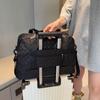 Diamond Pattern Large Capacity Travel & Sports Bag