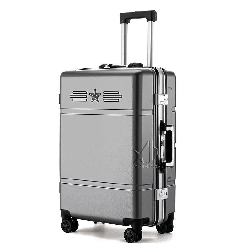 Xiao Lang Military Style 20-inch Aluminum Carry-on Luggage