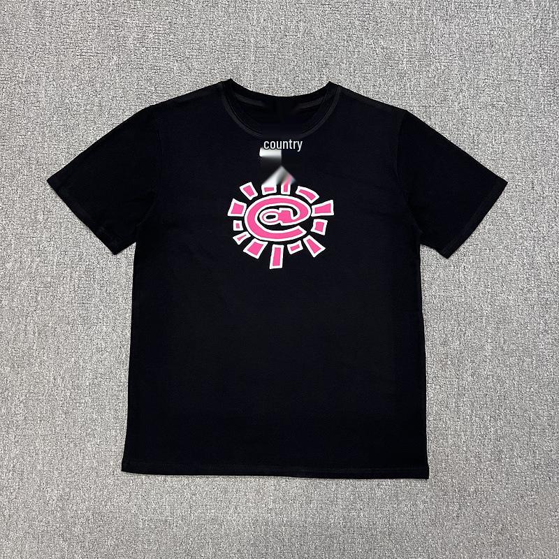 ADWYSD T-shirt Casual Hip Hop con Stampa Sun Roll - Manica Corta Design Trendy.