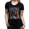 The Werewolf TShirt for Women Round Neck Streetwear T Shirts Womens Short Sleeve Summer Clothes Tops