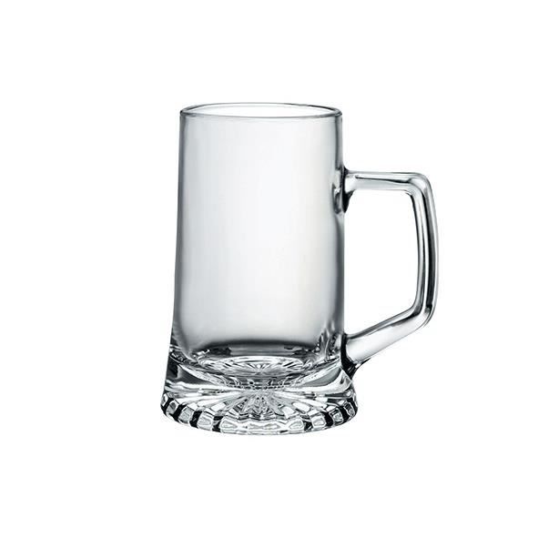 Verres à bière - STERN - 40Cl - Lot de 6 - Verre transparent - Compatible lave-vaisselle