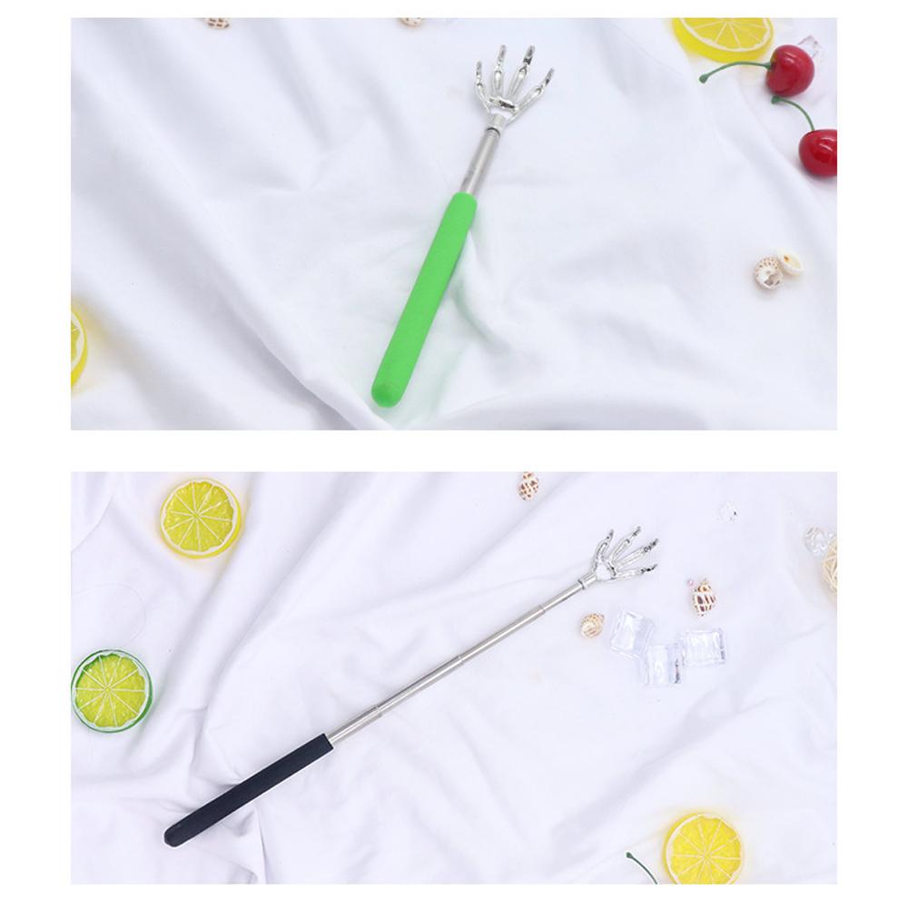 Pdtoweb Stainless Steel Eagle Claw Back Scratcher Extendable Massage Telescopic