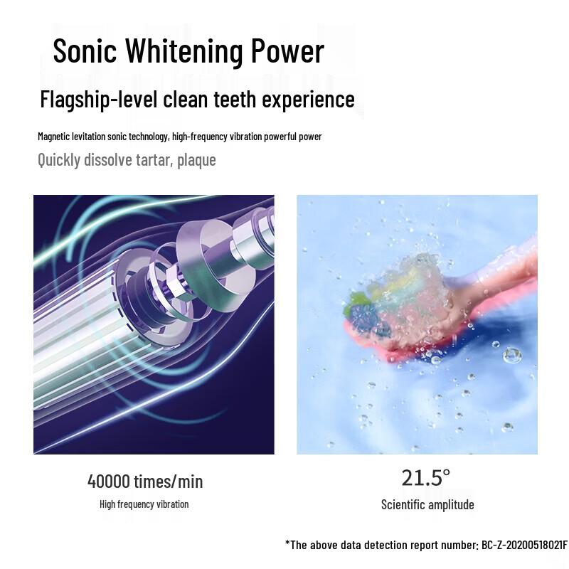 Venchin Sonic Electric Toothbrush CN plug (adapter included)
