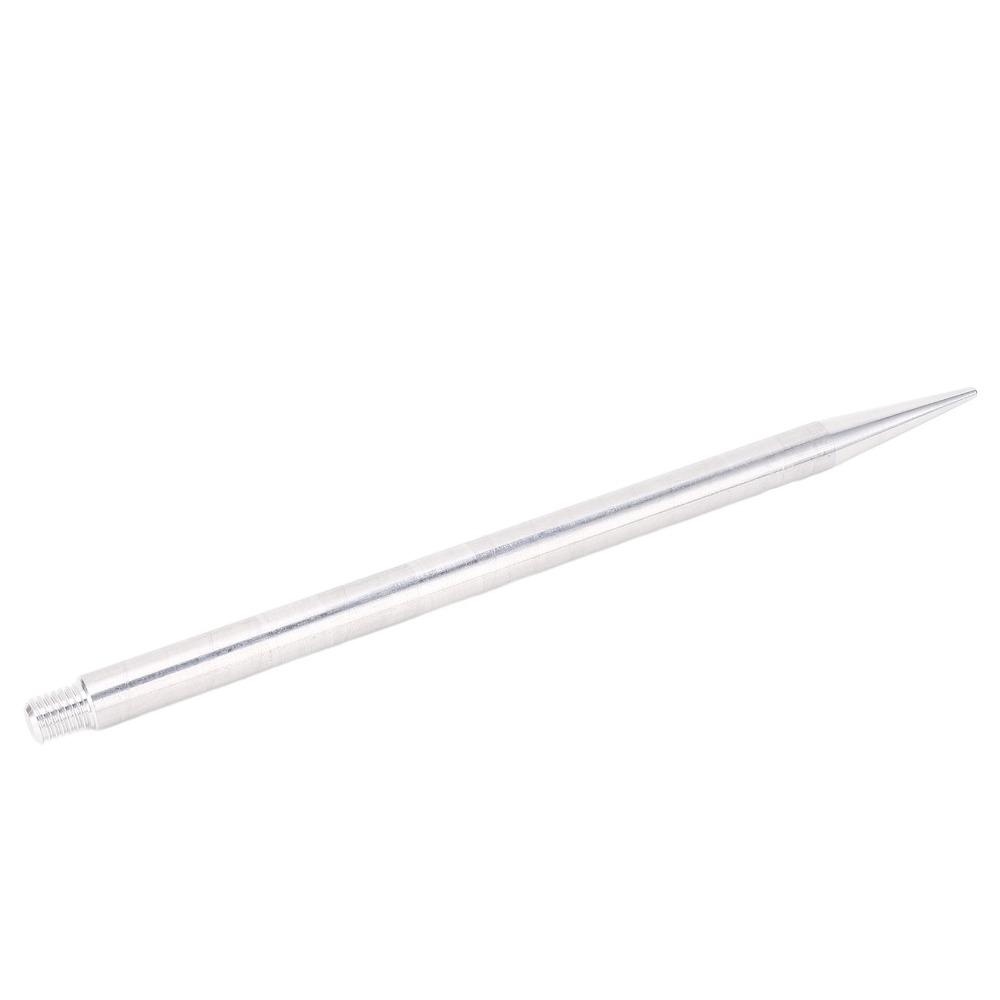 

2 PCS Aluminum Alloy Antenna Ground Anchor 12mm Diameter M10 Thread Ground Spike Screw-in 240mm Length Earth Spike 1