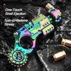 Shell-Ejecting Toy Pistol Metal Alloy - Realistic Shooting Sensory Toy for Stress Relief, Cool Desk Gadget Gift for Adults &Boys