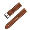 Plain Weave First-Layer Cowhide Leather Watch Strap, Suitable For Dw Men'S And Women'S Watch Accessories Plain Weave Leather Strap