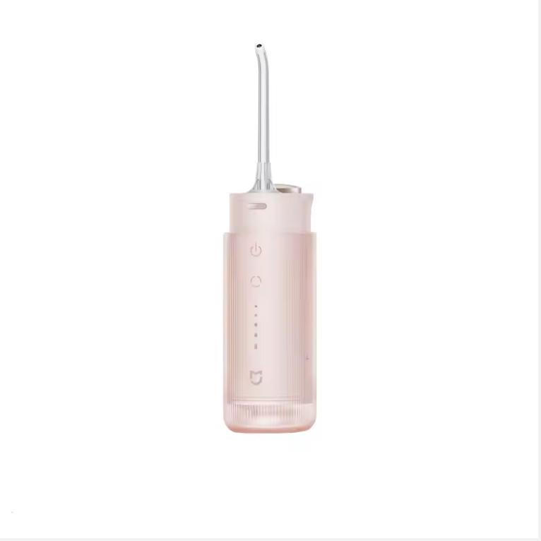 

2024 НОВЫЙ ЭЛЕКТРИЧЕСКИЙ ИРРИГАТОР ДЛЯ ПОЛОСТИ РТА XIAOMI MIJIA F400 Портативный ирригатор 200 мл 4 режима Зубочистка Отбеливающий очиститель Waterpulse розовый