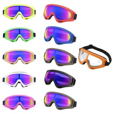 TPU Frame Ski Goggles With Fog Proof Ventilation For Snowboarding Motorcycle Riding Outdoor Sports