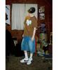 Ialeseuko 3 Trouble Kids Printed T-Shirt_Brown