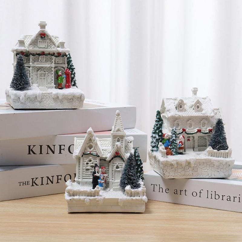 Snow Village Christmas Houses Beloved Delicate Collectible Buildings Gift Christmas Home Decor
