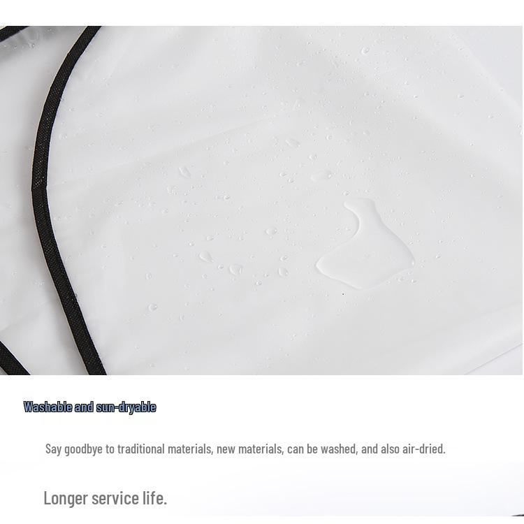 Transparent Thickened Dustproof Clothing Cover for Suits and Coats