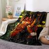 HD Juice WRLD 999 3D Legende Rapper Star Weiche Plüschdecke, Flanell-Überwurfdecke für Wohnzimmer Schlafzimmer Picknick Bett Sofa Abdeckung