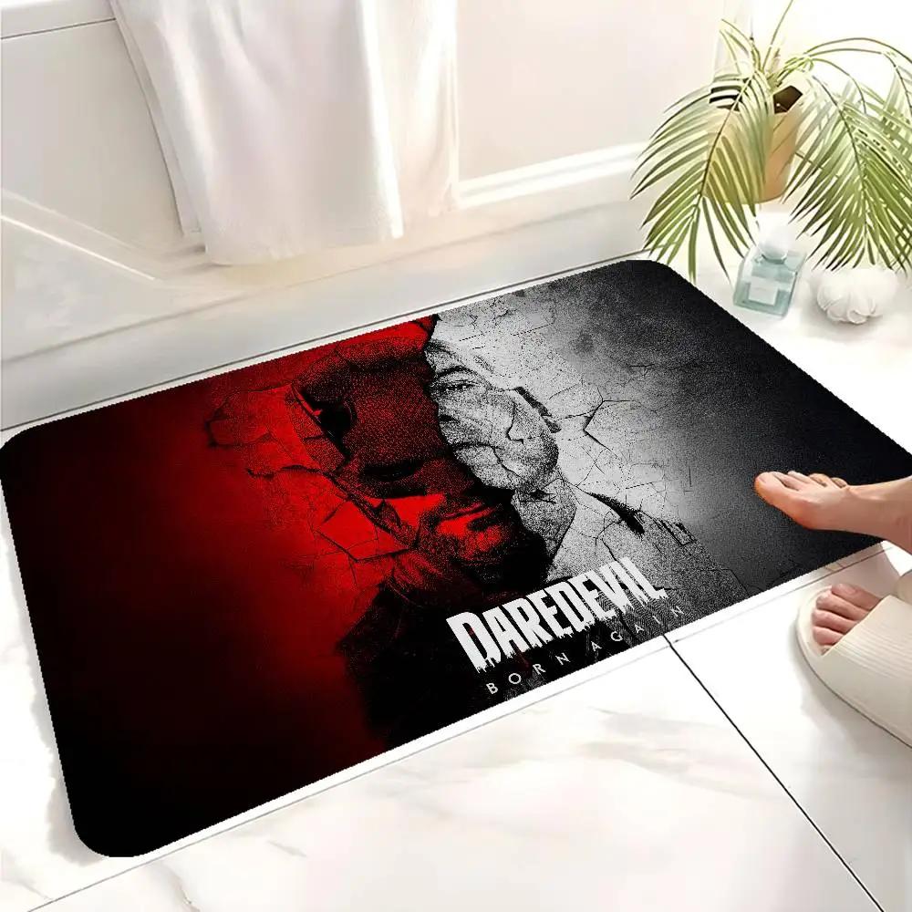 Movie D-Daredevil Bath Mat Nordic Style Home Doormat Bathroom-Toilet Mats Bedroom Welcome Doormat