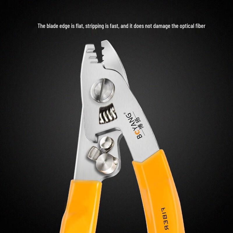 BOYANG High-Precision Fiber Optic Three-Hole Miller Clamp