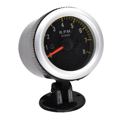2 "; Tacômetro de carro 52mm/impulso/temperatura da água/temperatura do óleo/prensa de óleo/tensão/redondo tacômetro automático barco velocímetro carro rpm