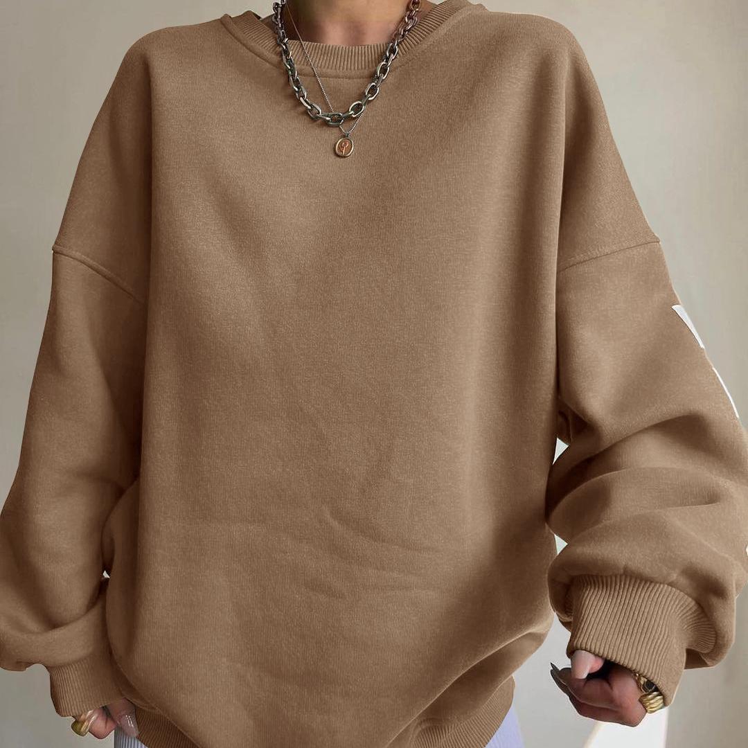 BITCED Женская повседневная модная толстовка с толстым верхом и длинными рукавами — фото 11