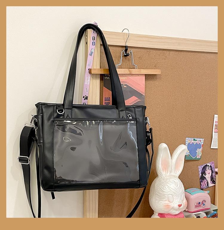 New Japanese Cute Kawaii Girls Ulzzang Y2K Ita Bag Daily Commuting Class Tote Bags Sweet Girl Jk Uniform Shoulder Bag