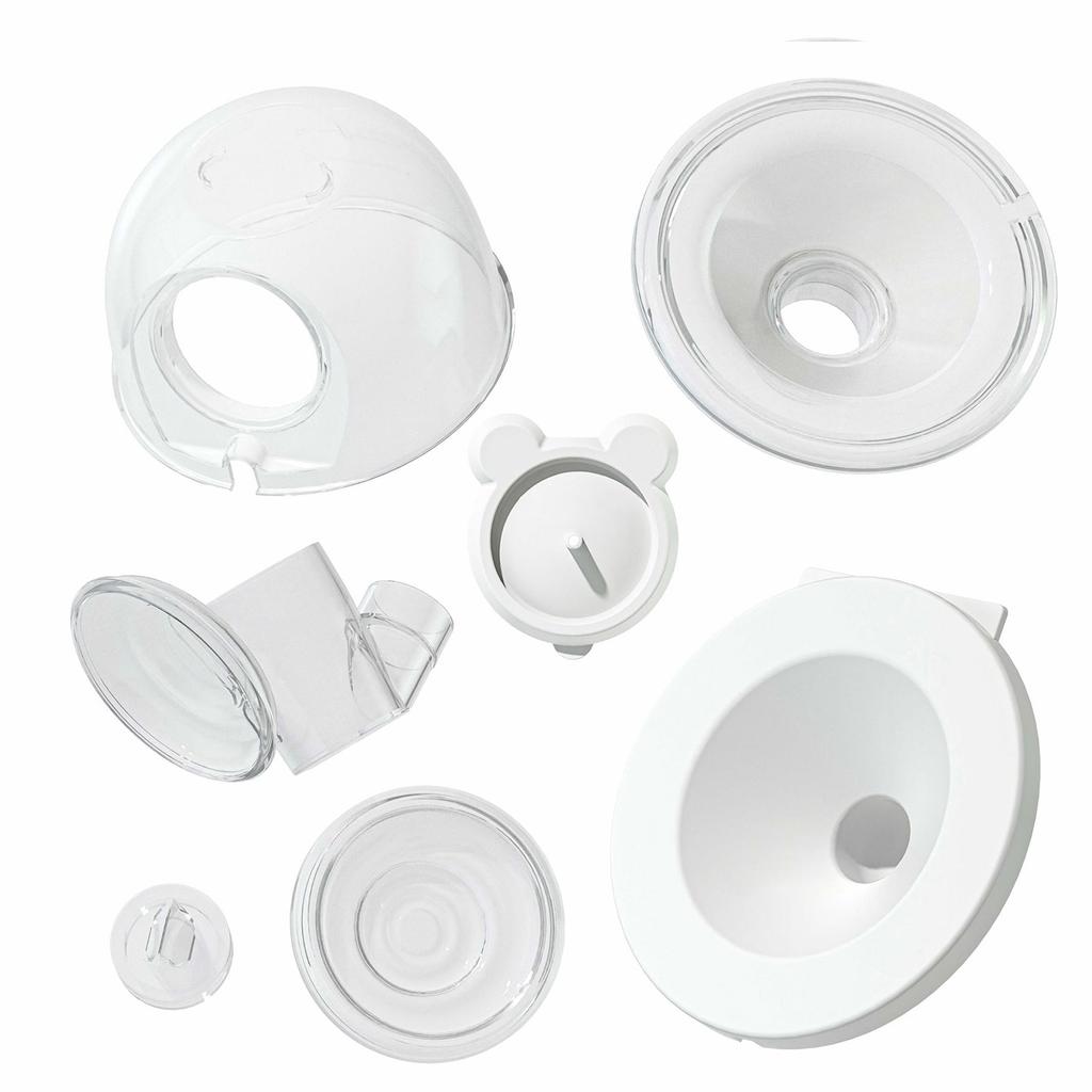 Bequemes Stillzubehör für S12 S10 S9 Tragbare Pumpen 27mm/24mm Pumpenflansch mit Staubschutz