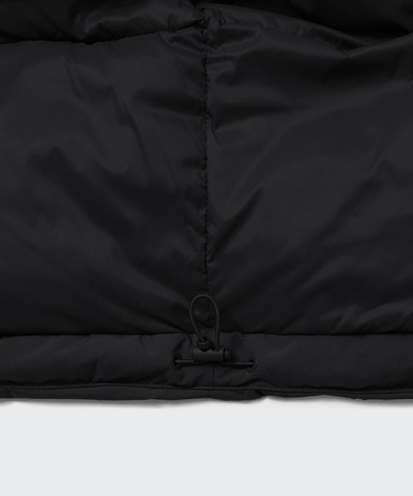 Musinsa Standard Daily Puffer Minimal Short Padded Jacket [Black]