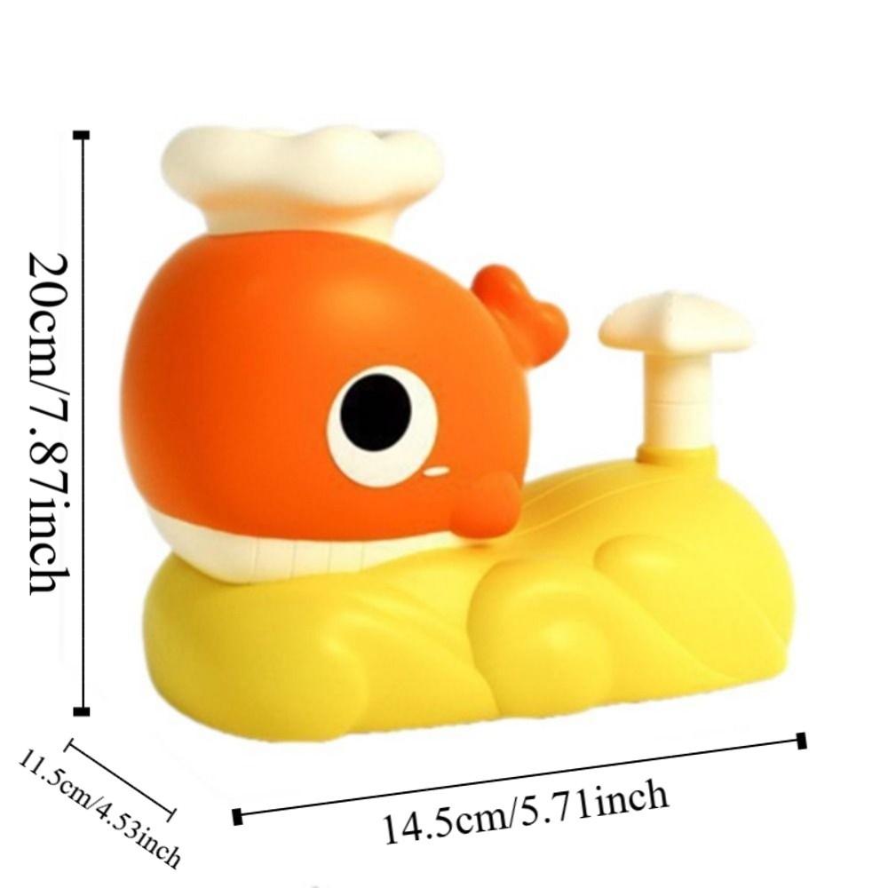Foot Launcher Whale Jet Propulsion Toy Soaring Propeller Flying disc launcher  Children Toy