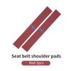 JQOZ8 Extended Suede Car Seat Belt Shoulder Pad Pressure Relief Cushion For Ford Escort KA Flex Everest KA Expedition Falcon Fusion