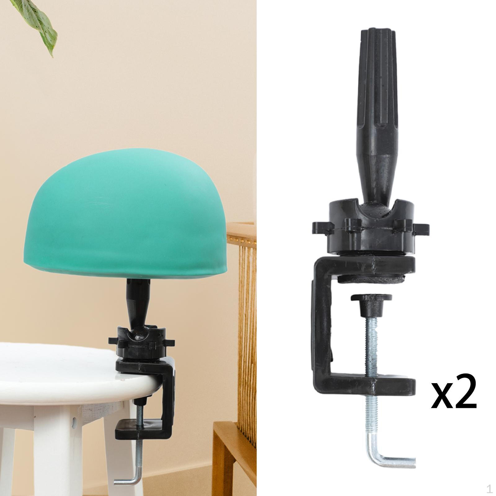 

2 Bracket for Displaying Mannequin Heads Craft Projects чёрный