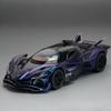 1/32 Apollo EVO Scale Alloy Sport Car Model Diecasts Vehicle Model with Light Sound Pull Back Car Toys for Child Birthday Gifts