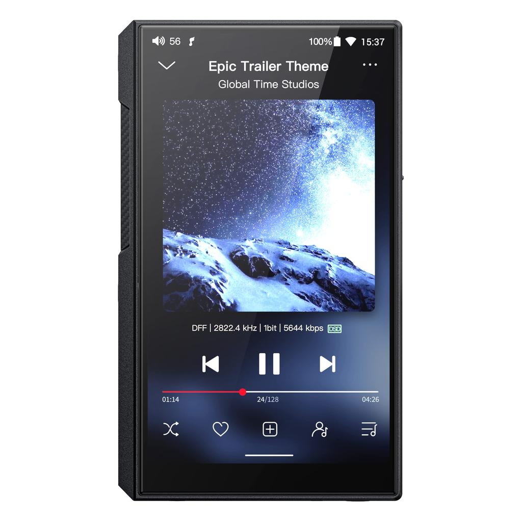 FiiO M11S Portable Audio Player, Digital Audio Player, DAP, Snapdragon 660, 4.4mm Balanced, 3.5mm, 2.5mm, LDAC, LHDC, Android 10