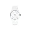 Quartz Movement Pure White Colorful Lightweight Casual Waterproof Quartz Watch Unisex Watches SUOS404