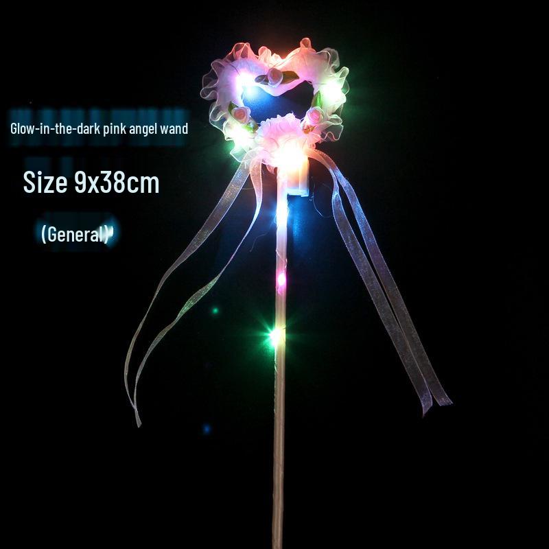 Children's Glowing Angel Feather Wings Costume Prop for Girls & Adults - Fairy, Elf, Cosplay & Photoshoots