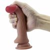 Weiblicher eiloser großer Kopf, dicker Simulationsdildo, superweicher Silikon-weiblicher Masturbator, Sauger, Sex-Penis