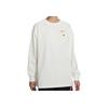 Nike Oversized Vintage American Print Crew Neck Casual Long Sleeve Drop Shoulder T-Shirt Women T-Shirt Sail HJ1497-133
