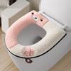 Cole-matching Bear Bear Paw with Handle Waterproof Winter Warm and Lovely Toilet Mat