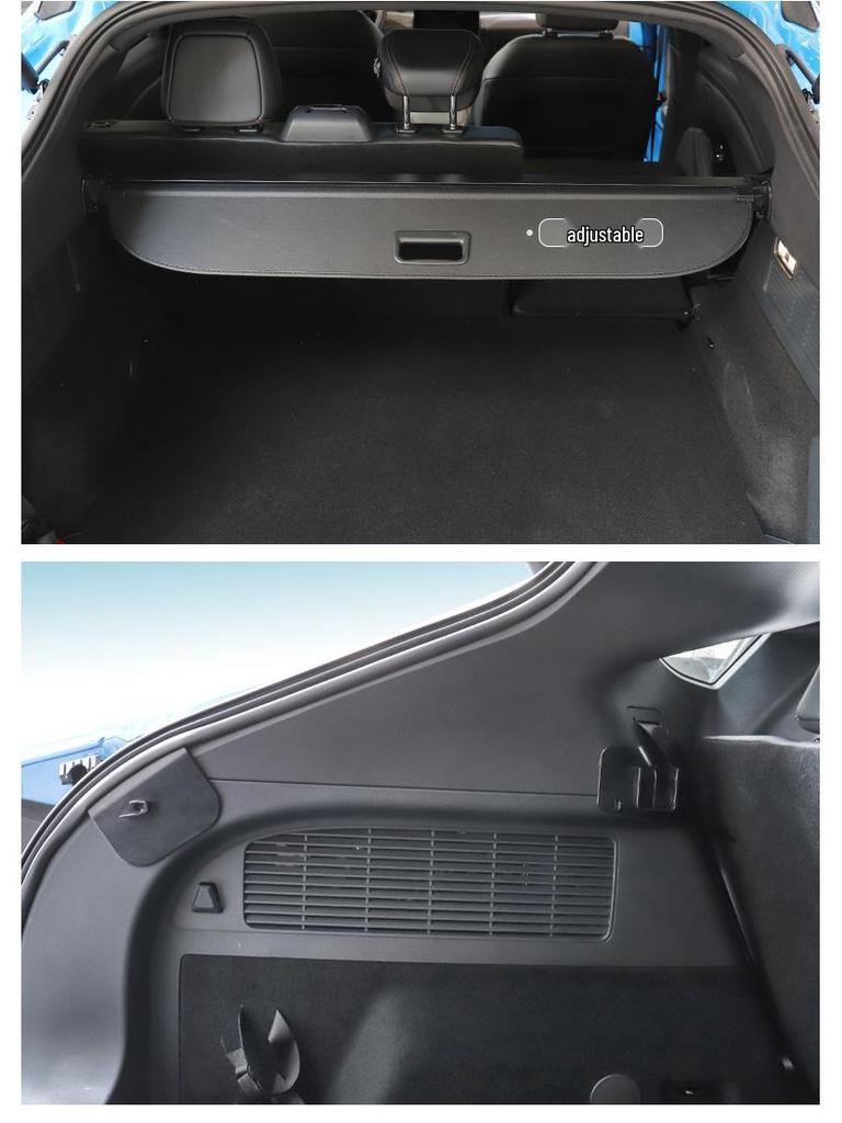 Trunk Cargo Cover for 2021-2025 Ford Mustang Mach-E Electric Horse