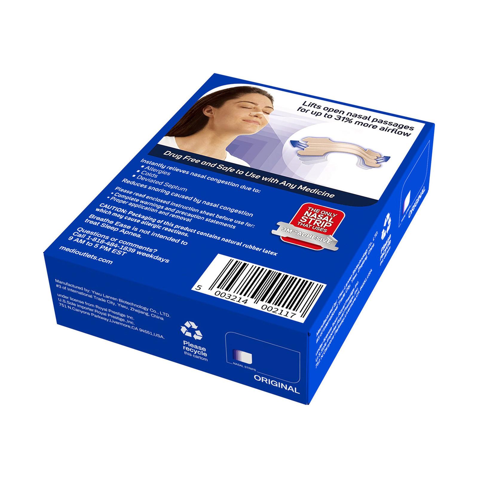 Вентиляционный носовой пластырь Закупорка носа Физическое расширение ноздрей — фото 3