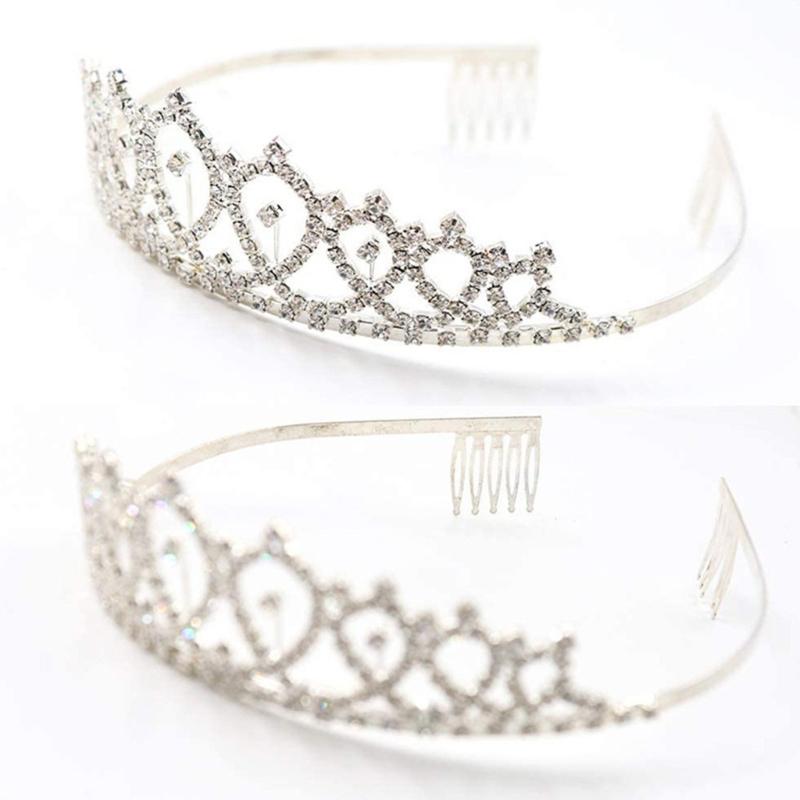 Birthday Tiara and Crown for Women Birthday Sash for Girls Birthday Decorations Rhinestones Headband Hair Accessories