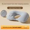 KASHICONG Press-Inflate U-Neck Travel Pillow