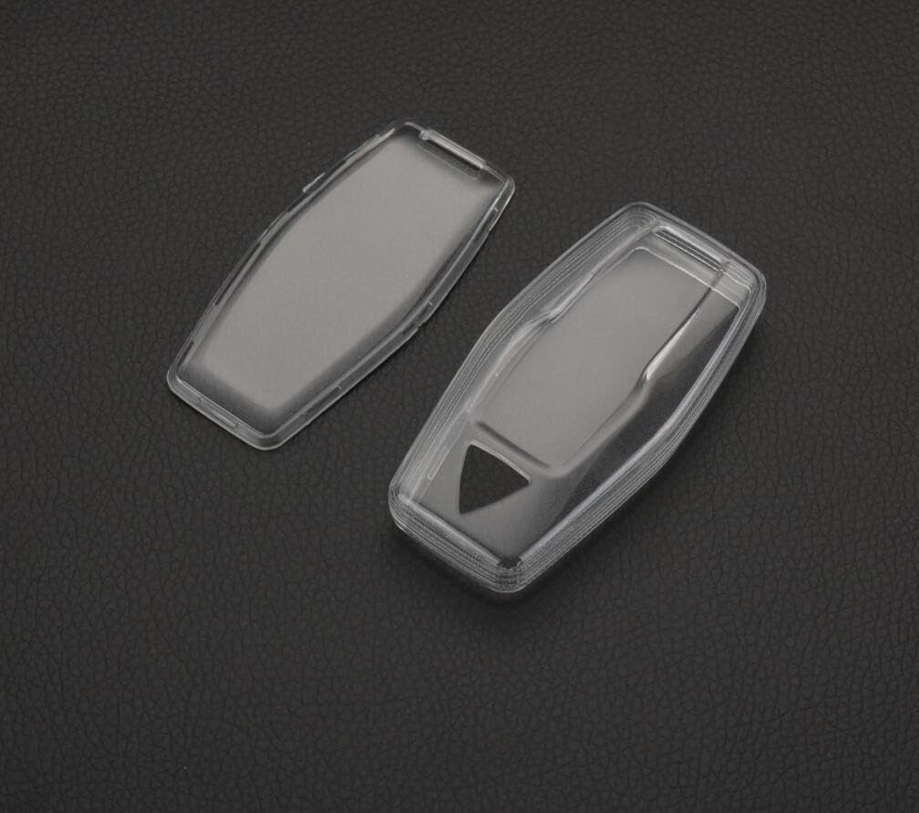 New Outlander Smart Key Case for New Mitsubishi Exclusively Designed Transparent Soft TPU New Outlander PHEV 2022 Latest gn0w Key Cover [Kinotaka]