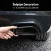 Black Stainless Steel Exhaust Tail Cover for BMW 5 Series G30/G31 (2019-2021)