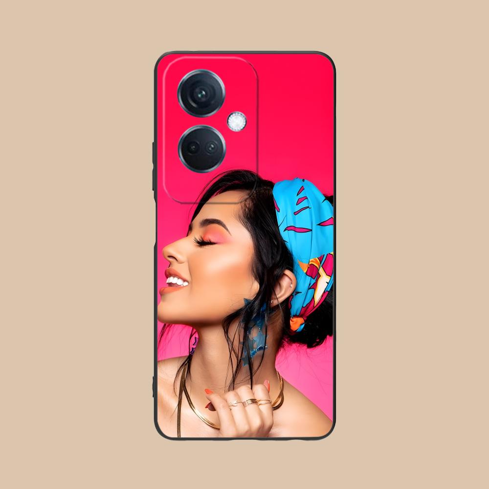 Modische Becky G Mattes TPU Handyhülle für OPPO Reno 14 13 12 11 10 9 8 7 6 5 F T Pro 5G Bunte Druckabdeckung