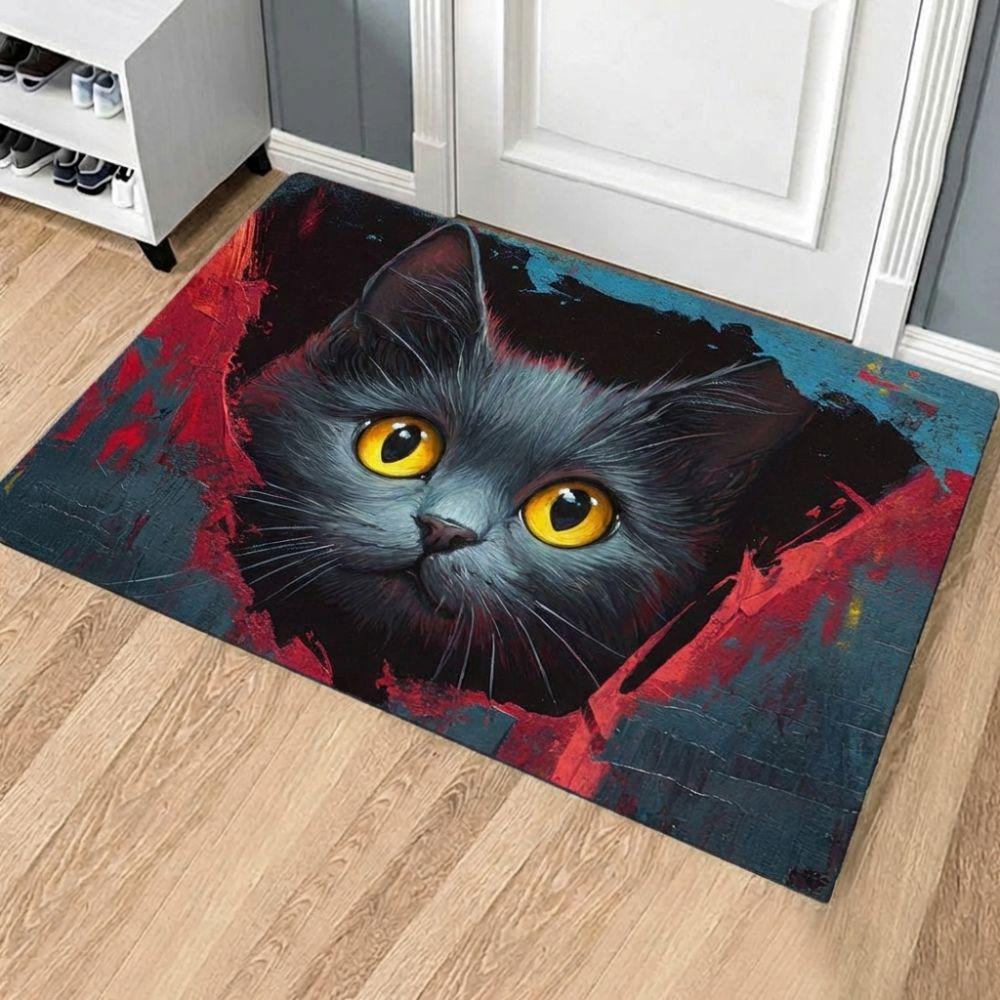 Water-absorbing Optical Illusion Doormat Non-slip Bedroom Door Rug Bathroom Carpet  Home Decor