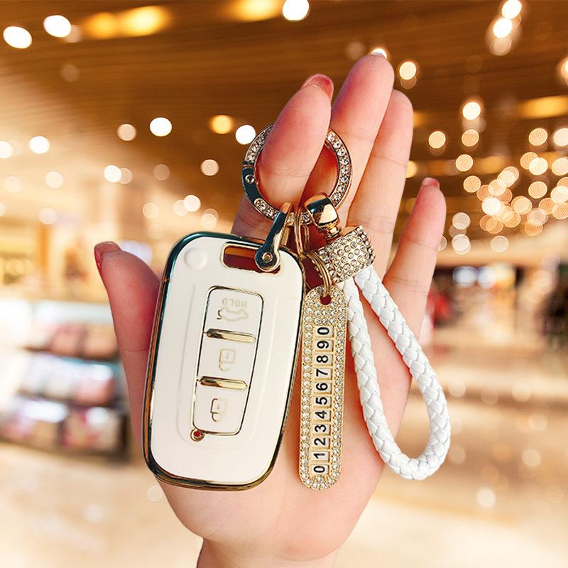 Applicable to Beijing Hyundai car key set x35 Fista ix25 Elantra shell name picture Sonata Yue buckle all-inclusive