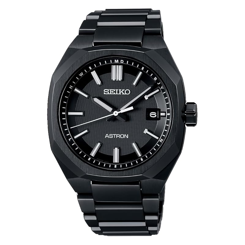 

[Seiko Watch] watch Astron NEXTER series 3rd Collection solar radio waves SBXY083 men s black