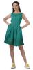 Moomaya Womens Vintage Style Lace Dress Solid Women Casual Summer Mini Dress