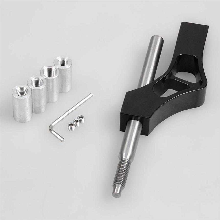 Adjustable Height Lever Extension Stick Car Shift Knob Gear Shifter Extender Kit