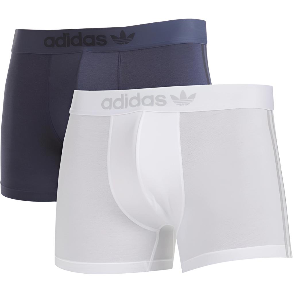Adidas Letter Print Breathable Boxer Briefs 2-Pack Men Underwear 4A4M51-908