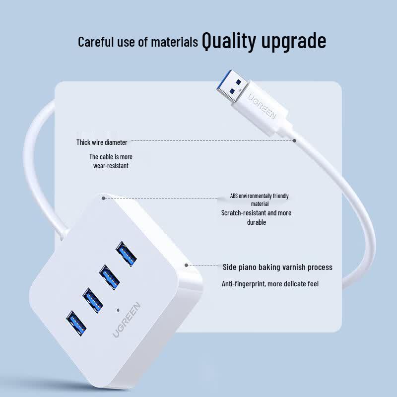 UGREEN USB 3.0 4-Port Hub with 1.5m Cable