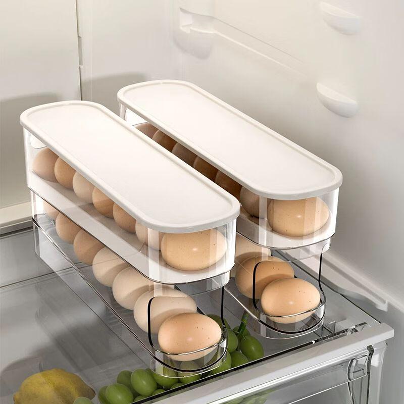 Automatic Rolling Egg Dispenser for Refrigerator